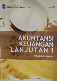 Akuntansi Keuangan Lanjutan 1