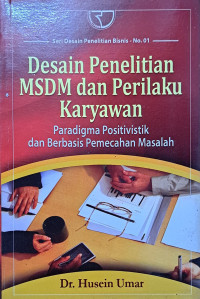 Image of Desain Penelitian MSDM dan Perilaku Karyawan
